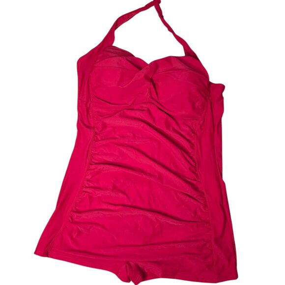 Women's Red Swimsuit - Picture 1 of 3